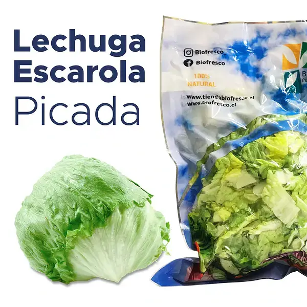 LECHUGA ESCAROLA PICADA 500G